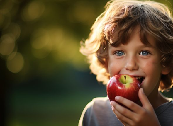 portrait-boy-with-apple